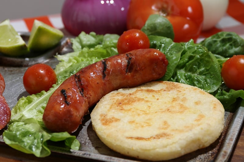 Arepa in Colombia
