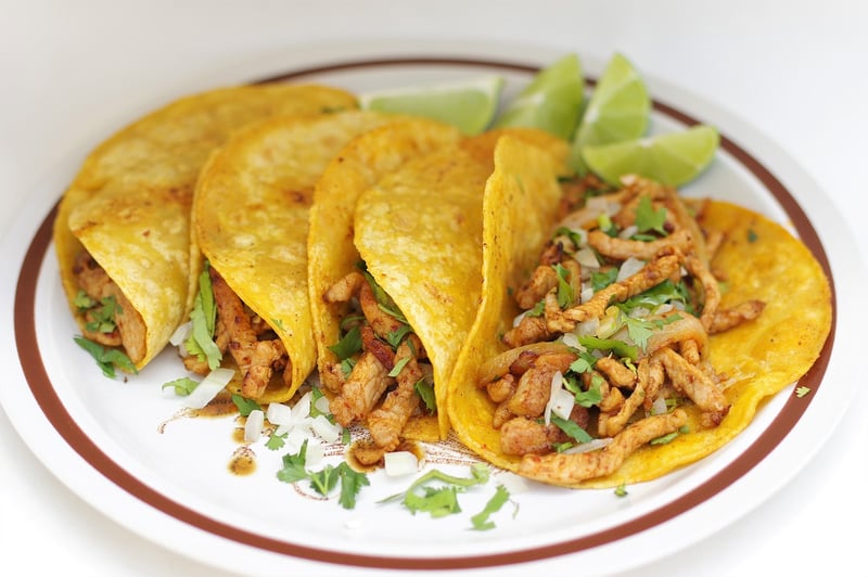Tacos al Pastor in Mexico